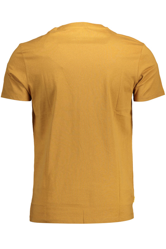 T-SHIRT MĘSKI Z KRÓTKIM RĘKAWEM TIMBERLAND BRĄZOWY