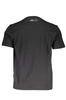T-SHIRT MĘSKI Z KRÓTKIM RĘKAWEM PLEIN SPORT CZARNY