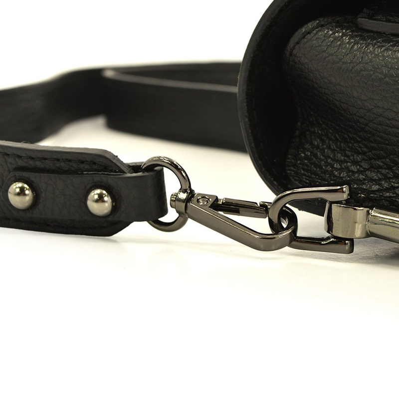 Luka damska listonoszka mała torebka przez ramię skóra naturalna 