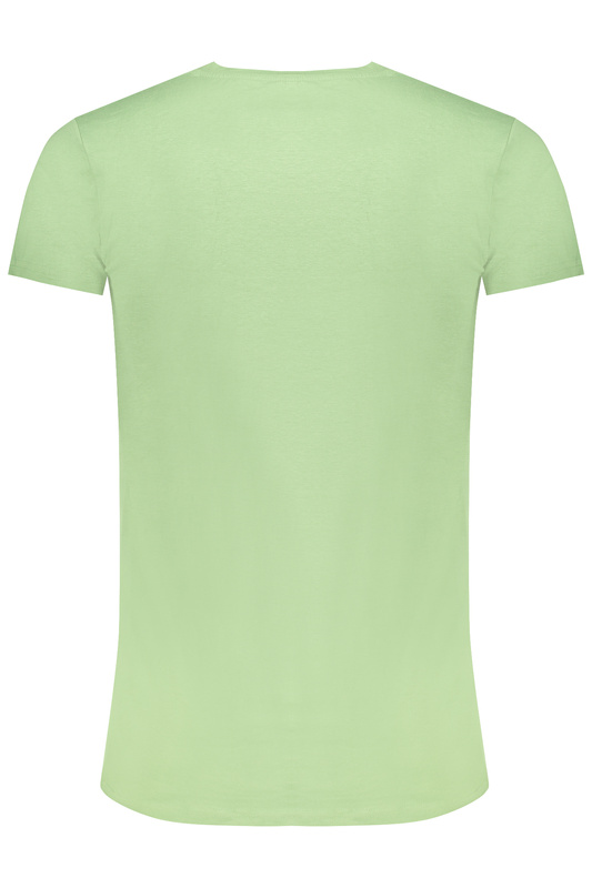 ZIELONY T-SHIRT MĘSKI Z KRÓTKIM RĘKAWEM GAUDÌ