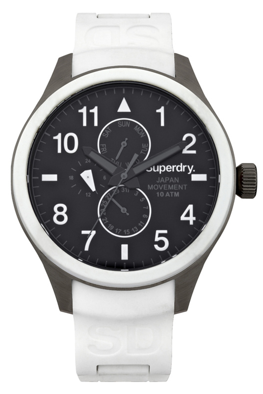 Zegarek SUPERDRY SYG110W. Kwarcowy, Kolor czarny. Mężczyzna.