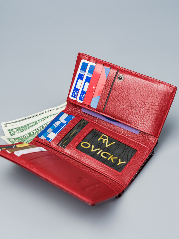 Funkcjonalny Skórzany damski portfel Lorenti RFID