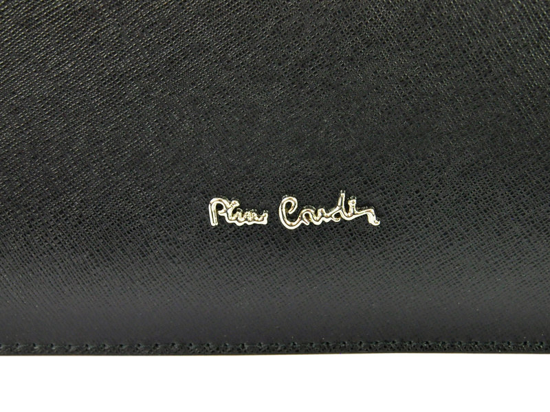 Pierre Cardin męska raportówka skórzana torba na ramię na dokumenty miejska