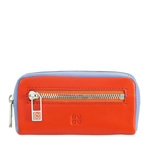 Dudu etui na klucze skóra naturalna z 2 karabińczykami z kieszenią