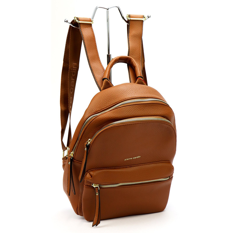 Zgrabny Plecak damski ze skóry eko Pierre Cardin