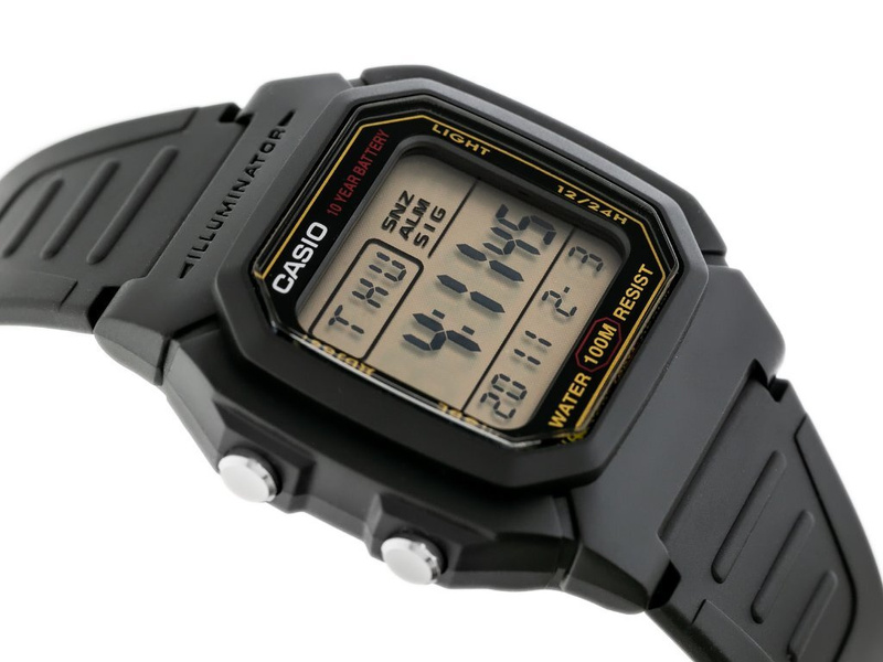 ZEGAREK MĘSKI CASIO W-800H-1BVES KLASYKA + BOX