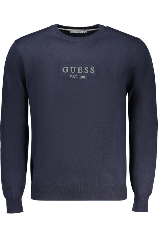 NIEBIESKI SWETER MĘSKI GUESS JEANS