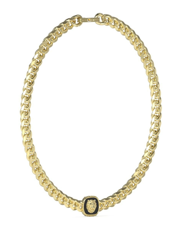 Biżuteria GUESS JUMN04000JWYG. Naszyjnik, Kolor złoty. Mężczyzna.