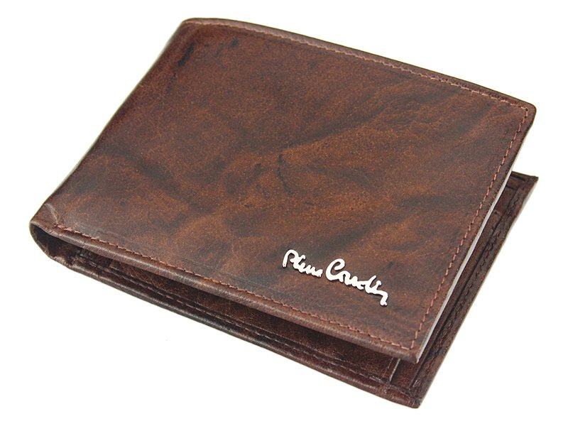 Pojemny Skórzany męski portfel Pierre Cardin RFID