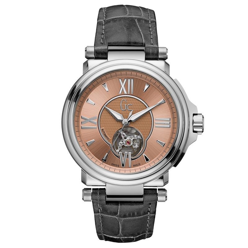 Zegarek GC X92003G3S. Automatyczny, Kolor różowy. Mężczyzna.