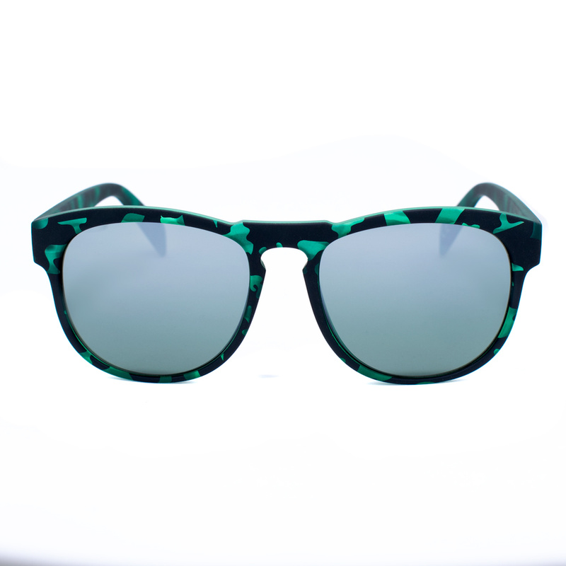 Okulary ITALIA INDEPENDENT 0902-152-000. Okulary przeciwsłoneczne, Kolor czarny zielony. Unisex.