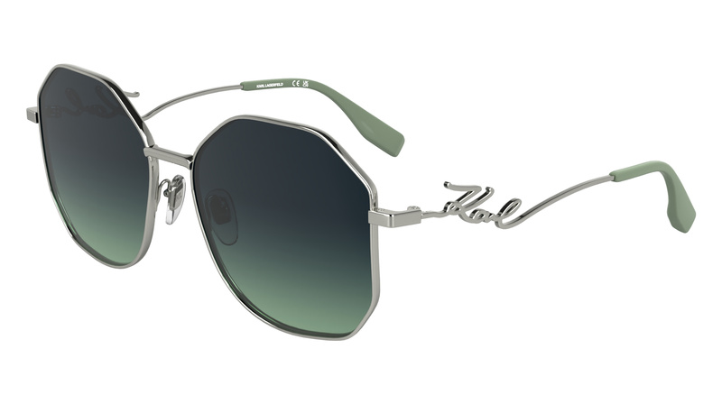 Okulary KARL LAGERFELD KL358S-041. Okulary przeciwsłoneczne, Kolor szary. Kobieta.