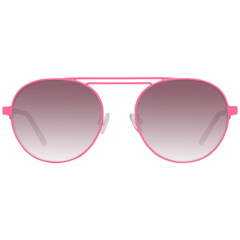 Okulary GUESS GU3028-5573F. Okulary przeciwsłoneczne, Kolor różowy. Unisex.