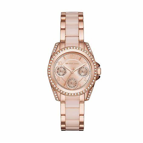 Zegarek MICHAEL KORS MK6175. Kwarcowy, Kolor różowy. Kobieta.