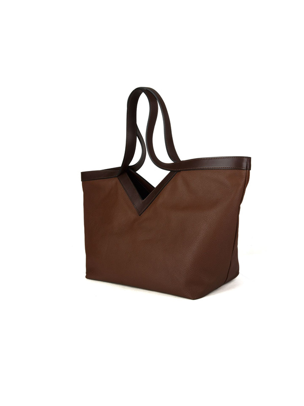Shopperka damska Giulia Monti GM1650 brązowa