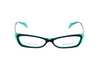 Okulary ALEXANDER MCQUEEN AMQ4163R2K. Okulary, Kolor czarny szary turkusowy. Kobieta.