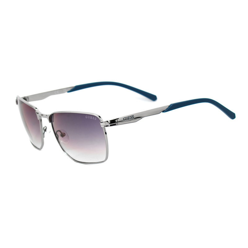 Okulary GUESS GF00018-6008C. Okulary przeciwsłoneczne, Kolor szary. Mężczyzna.