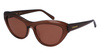 Okulary FERRAGAMO SF1103S551723. Okulary przeciwsłoneczne, Kolor brązowy. Kobieta.