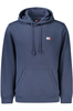 TOMMY HILFIGER MĘSKA NIEBIESKA BLUZA Z ROZPIĘCIEM