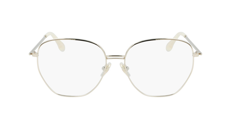 Okulary VICTORIA BECKHAM VB21175615714. EYEGLASSES, Kolor złoty. Kobieta.