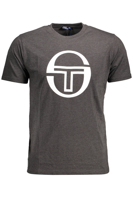 SERGIO TACCHINI MĘSKA KOSZULKA Z KRÓTKIM RĘKAWEM SZARA