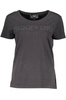 T-SHIRT SCERVINO STREET DAMSKI Z KR�TKIM R�KAWEM CZARNY