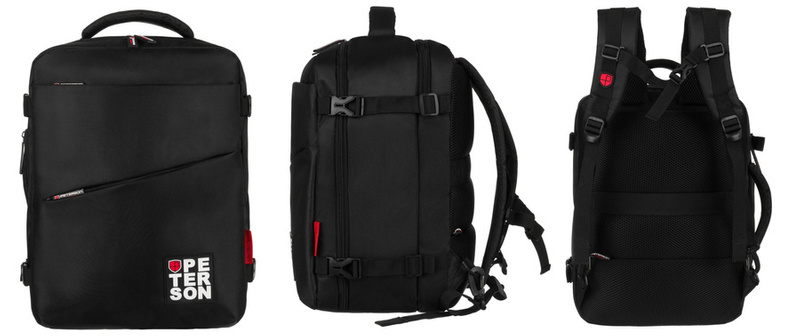 Damski plecak z tworzywa Peterson PTN PLG-04