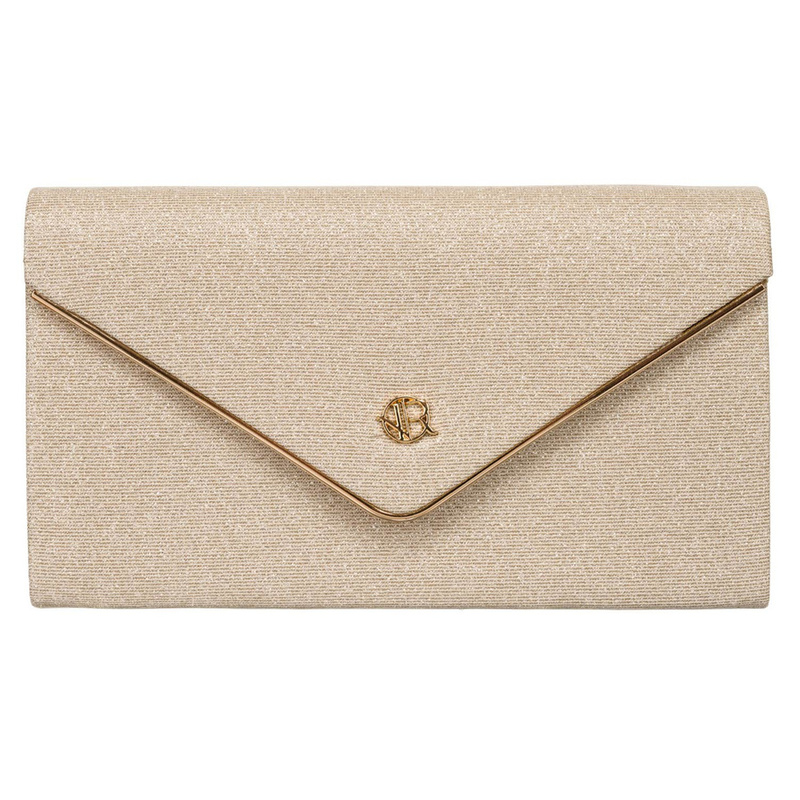 Brokatowa kopertówka damska - Rovicky