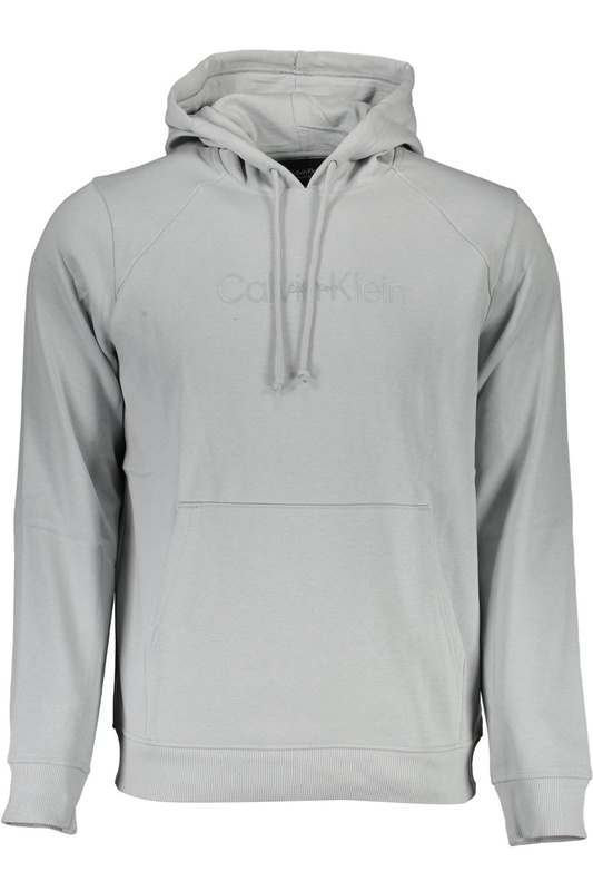 BLUZA CALVIN KLEIN BEZ ZAMKA SZARA MĘSKA