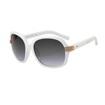 Okulary GUESS GF0405-5921W. Okulary przeciwsłoneczne, Kolor biały. Kobieta.