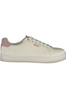 Białe sneakersy damskie Ellesse Milton 001 – różowe detale