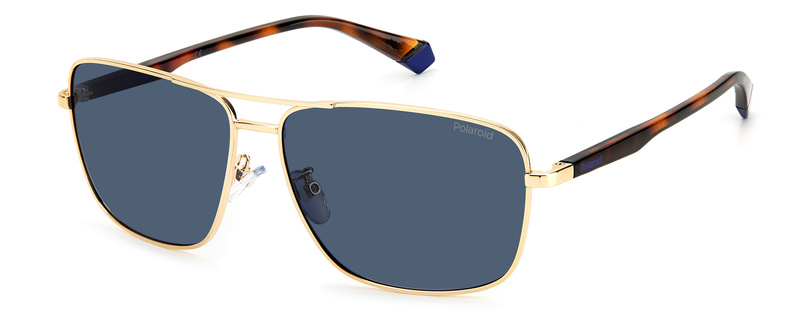 Okulary POLAROID PLD2119GSJ5GC. Okulary przeciwsłoneczne, Kolor złoty. Mężczyzna.