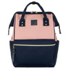 Damski plecak z tworzywa Peterson PTN ALFA NAVY+PINK