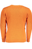 POMARAŃCZOWY SWETER MĘSKI GRAND US
