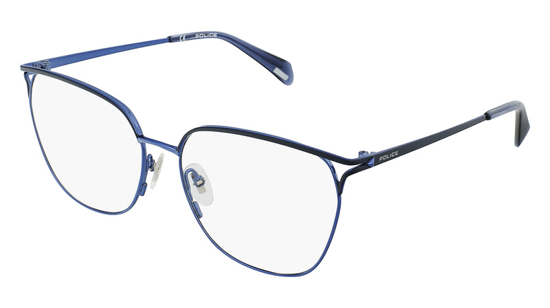 Okulary POLICE VPLC33-5608H7. Okulary, Kolor niebieski. Kobieta.