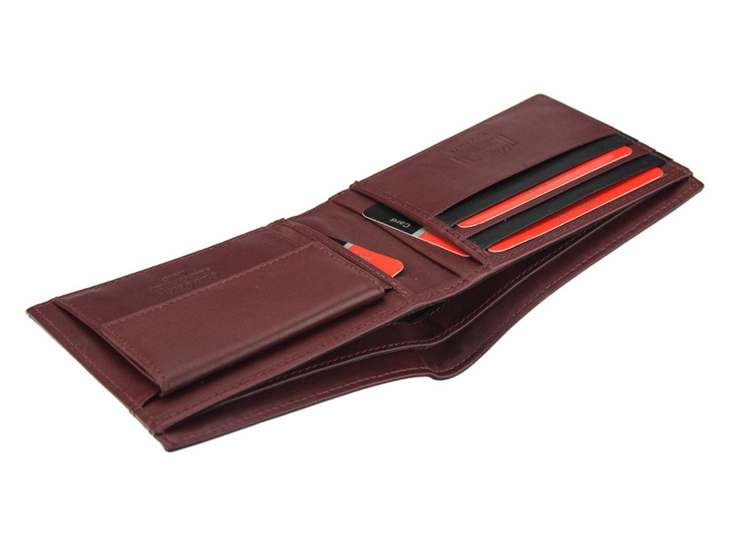 Zgrabny Skórzany męski portfel Pierre Cardin RFID