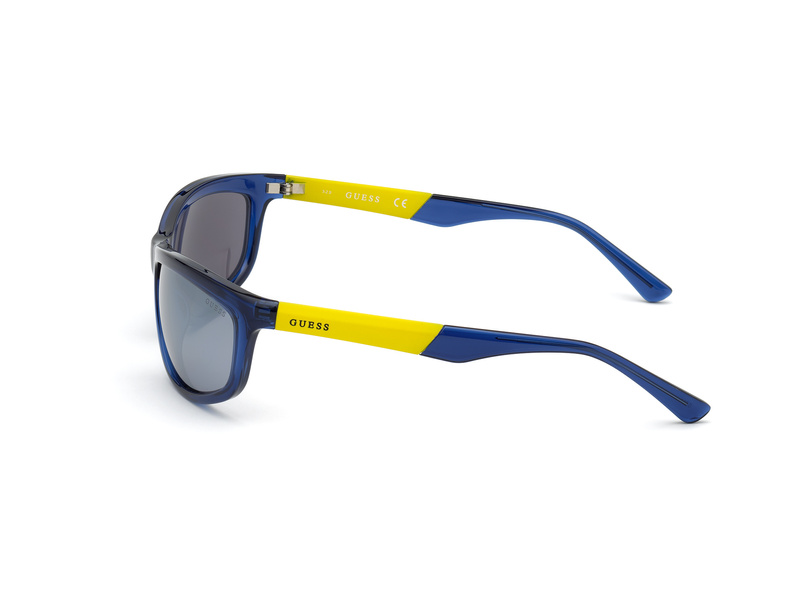 Okulary GUESS GU69746290A. Okulary przeciwsłoneczne, Kolor niebieski. Mężczyzna.