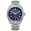 Zegarek CITIZEN BM8560-88L. SOLAR QUARTZ, Kolor niebieski. Mężczyzna.