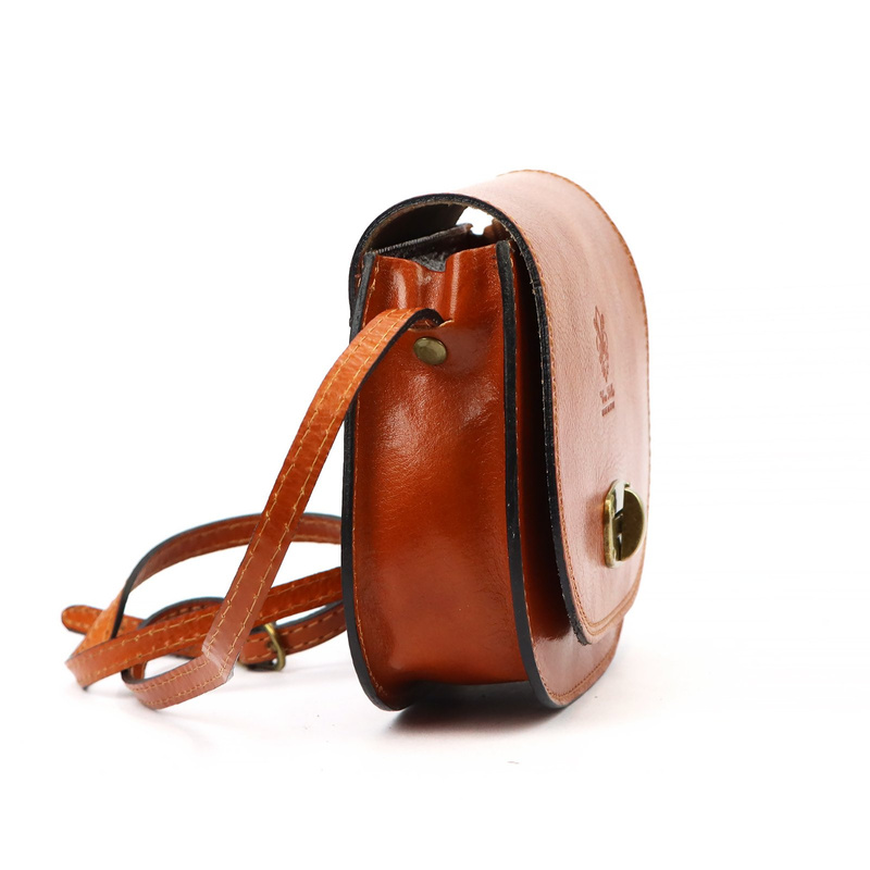 Klasyczna damska listonoszka skórzana Gregorio