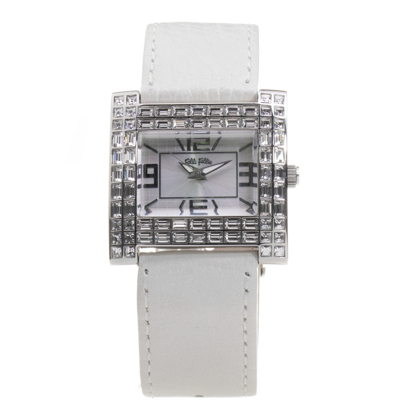 Zegarek FOLLI FOLLIE WF7A007SPS. Kwarcowy, Kolor szary. Kobieta.