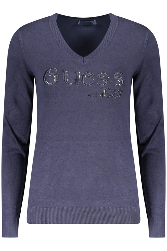 DAMSKI SWETER GUESS JEANS NIEBIESKI