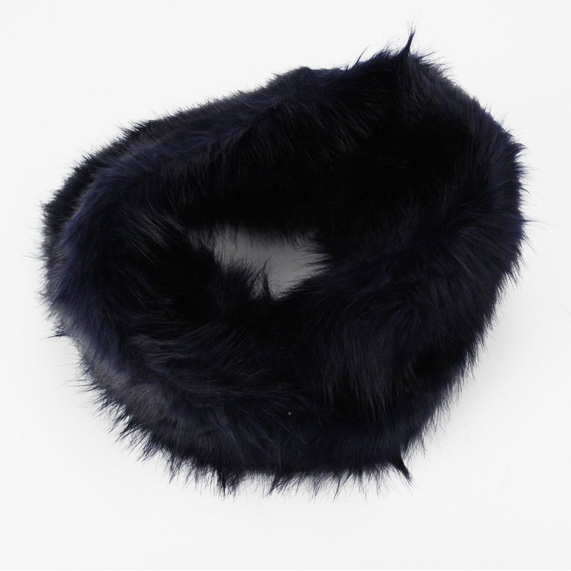 Pierre Cardin futrzana damska zimowa opaska na głowę sztuczne futro