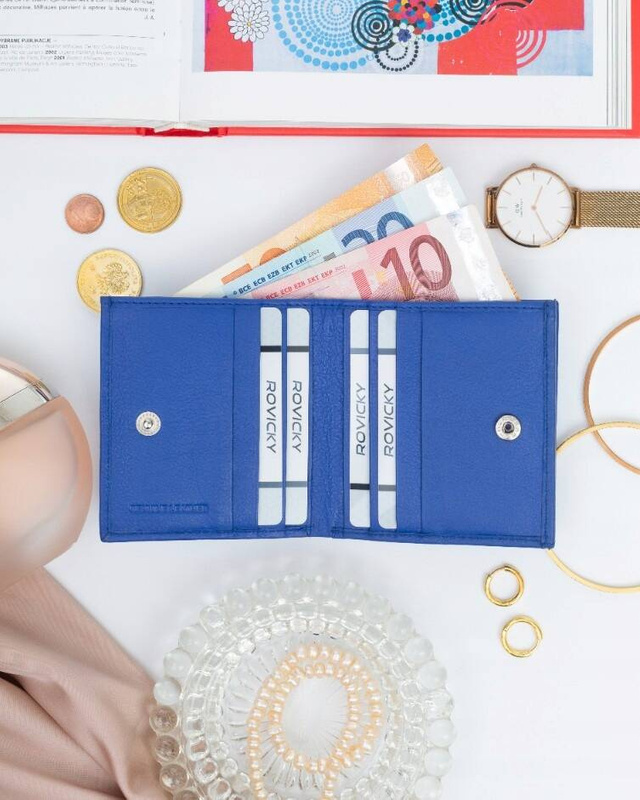 Skórzany męski portfel Rovicky R-23-26-LFN