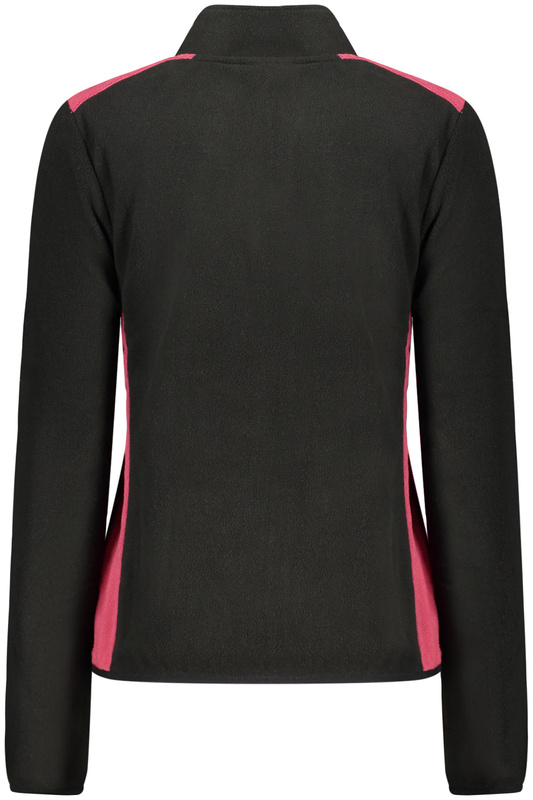 Norway 1963 CZARNA BLUZA DAMSKA Z ROZPINANYM NA ZAMEK