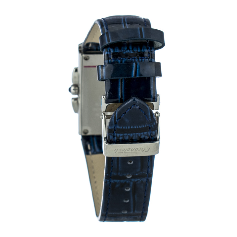 Zegarek CHRONOTECH CT7018B-09. Kwarcowy, Kolor niebieski. Unisex.