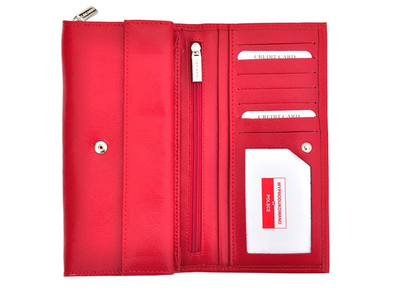 Z.Ricardo damska portmonetka skórzany portfel podłużny klasyczny duży