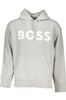 SZARY MĘSKA BLUZA BEZ ZAMKA HUGO BOSS