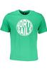 ZIELONY MĘSKI T-SHIRT Z KRÓTKIM RĘKAWEM NORTH SAILS