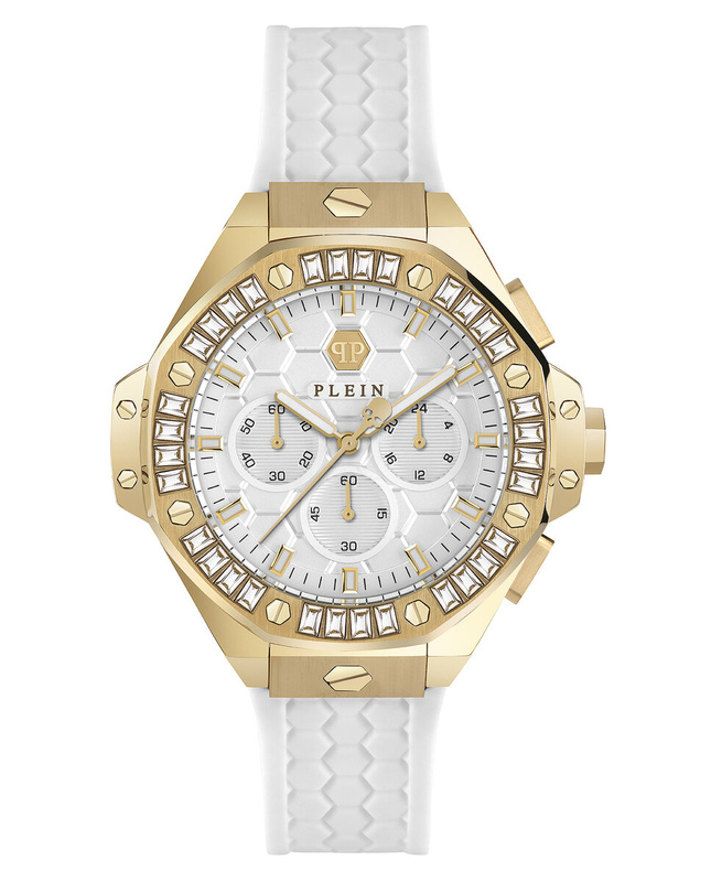 Zegarek PHILIPP PLEIN PWPSA0624. Kwarcowy, Kolor biały. Mężczyzna.