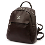 Gregorio damski miejski plecak-torebka skóra naturalna z kieszeniami